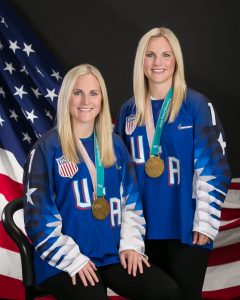 Monique and Jocelyne Lamoureux 