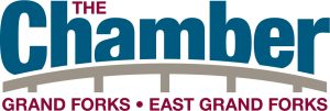 Red and Blue logo - The Chamber of Grand Forks and East Grand Forks